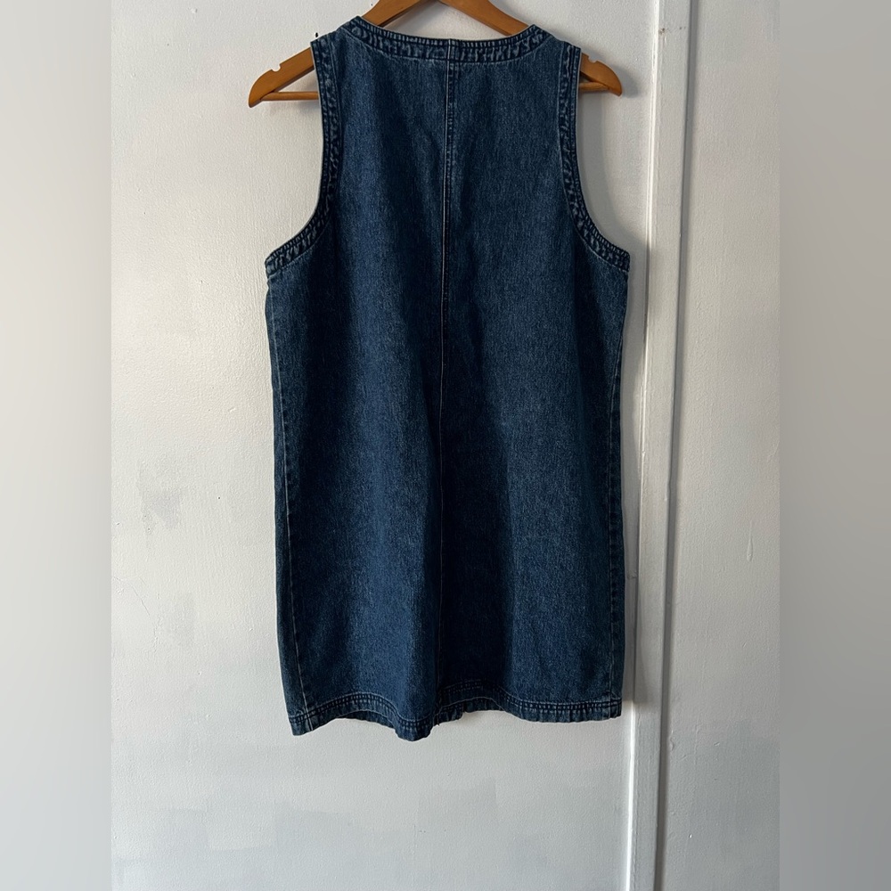 Vintage Denim Button-Up Dress - Picture 11 of 14